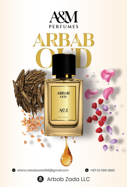 A&M Arbab Oud Perfume 100ml – Arbab Zada Perfume